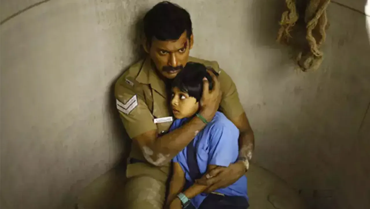 படத்தில் சண்டை இல்லை; சண்டைதான் படமே: லத்தி விமர்சனம்