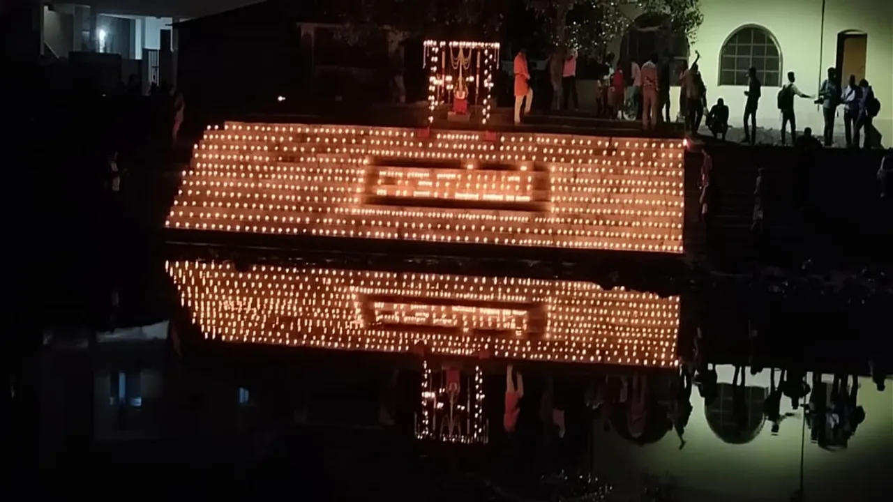 A thousand lights are lit in Coimbatore