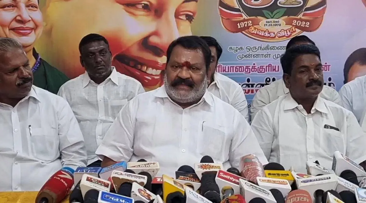 Puducherry AIADMK, AIADMK, Omshakthi Sekar, அதிமுக, ஓம்சக்தி சேகர், புதுச்சேரி, ஓ பன்னீர்செல்வம் அணி, எடப்பாடி பழனிசாமி, தேசிய ஜனநாயக கூட்டணி
