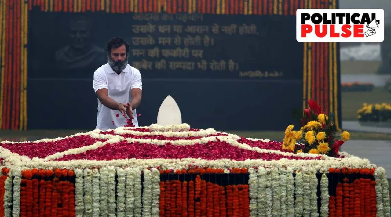 Atal Bihari Vajpayee, rahul gandhi atal bihari vajpayee, அடல் பிஹாரி வாஜ்பாய் நினைவிடத்திற்கு சென்ற ராகுல் காந்தி, காங்கிரஸ், பாஜக, வாஜ்பாய், பாரத் ஜோடோ யாத்திரை, சென்றதற்கான 5 காரணங்கள், atal bihar vajpayee rahul gandhi, Rahul Gandhi Bharat Jodo Yatra, Rahul Gandhi Vajpayee memorial visit, Tamil Indian Express news