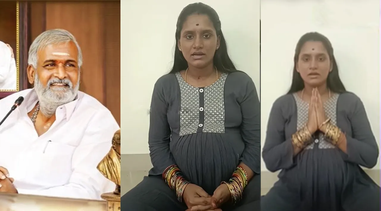 சேகர்பாபு மகள் கண்ணீர் பேட்டி: 'வயிற்றில் குழந்தையுடன் என் தந்தை ஆட்களுக்கு பயந்து ஊர் ஊராக அலைகிறேன்'