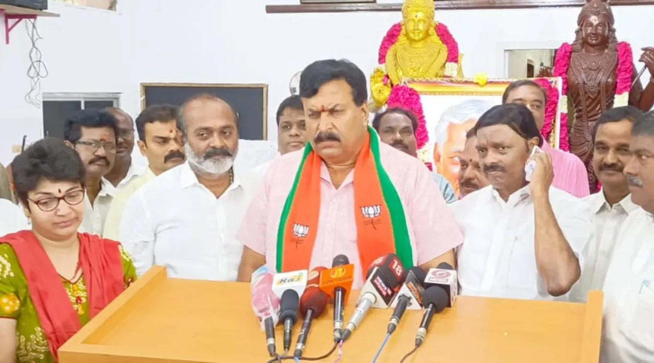 என்ன பிரச்னை இருந்தாலும் அ.தி.மு.க-வினர் எங்கள் நண்பர்கள்; பா.ஜ.க சுதாகர் ரெட்டி