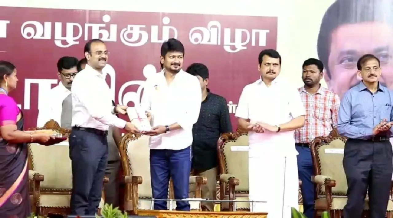 விளையாட்டுத் துறை கோரிக்கைகளுக்கு என்னை எப்போதும் தொடர்பு கொள்ளலாம்: கோவையில் உதயநிதி உறுதி