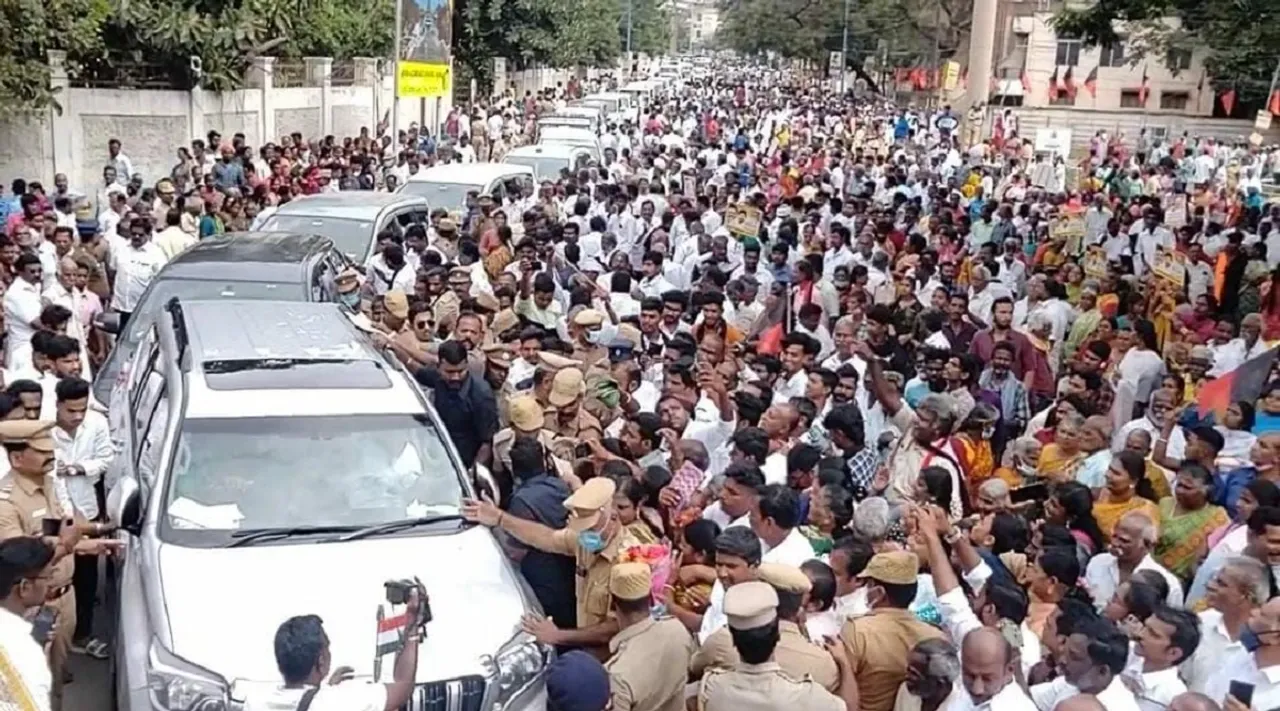 உதயநிதி வருகையால் ஸ்தம்பித்த கோவை; திணறிய டிராஃபிக்