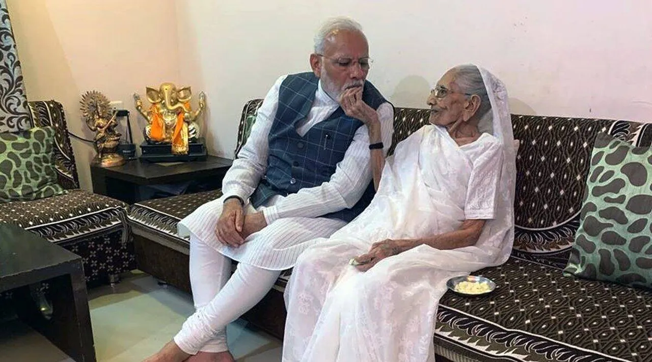 குஜராத்தில் மோடி தாயார் பெயரில் புதிய தடுப்பணை