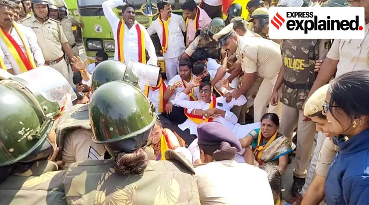 Maharashtra Karnataka land row, maharashtra karnataka border row, maharashtra border row, maharashtra, karnataka, maharashtra assembly, belagavi, current affairs