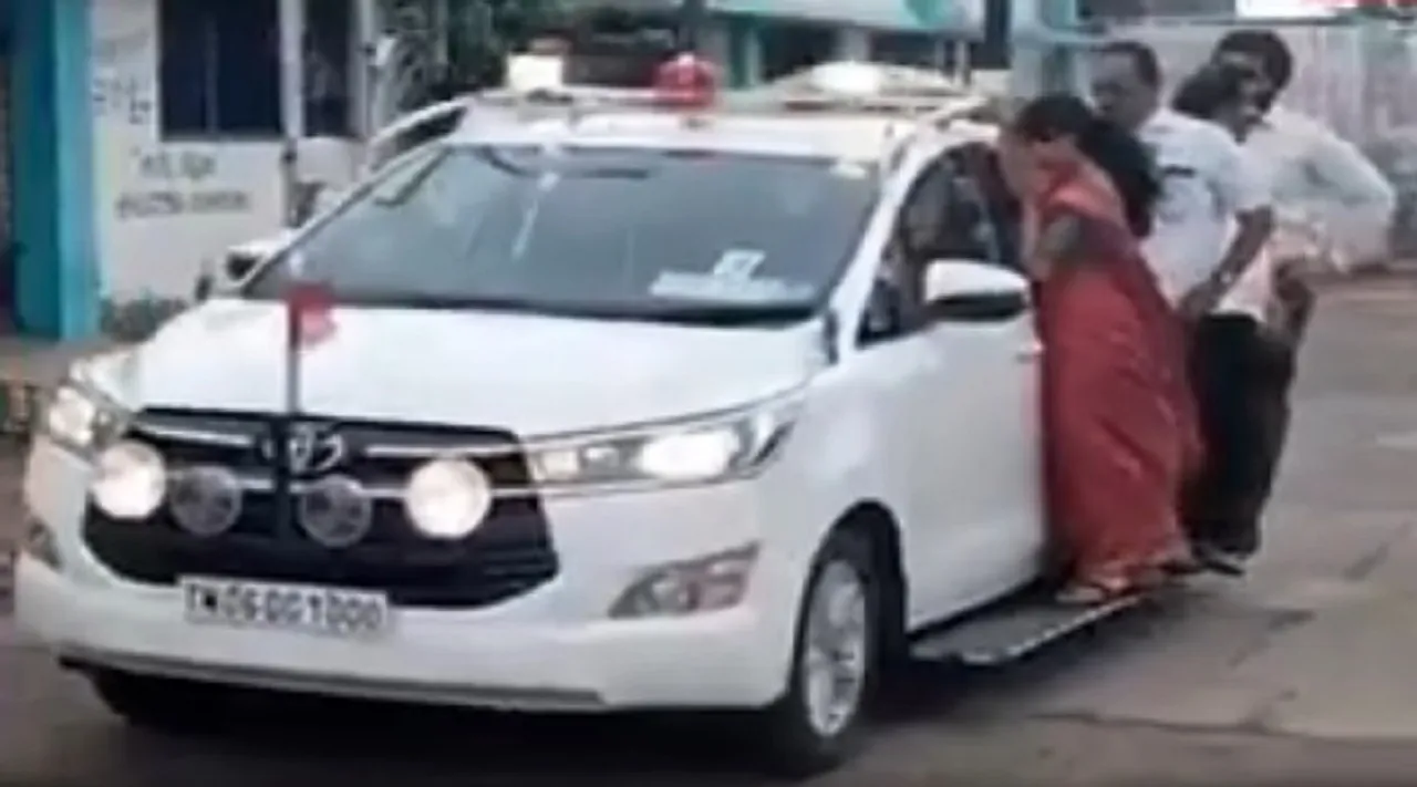 A complaint has been filed against Chennai Mayor Priya
