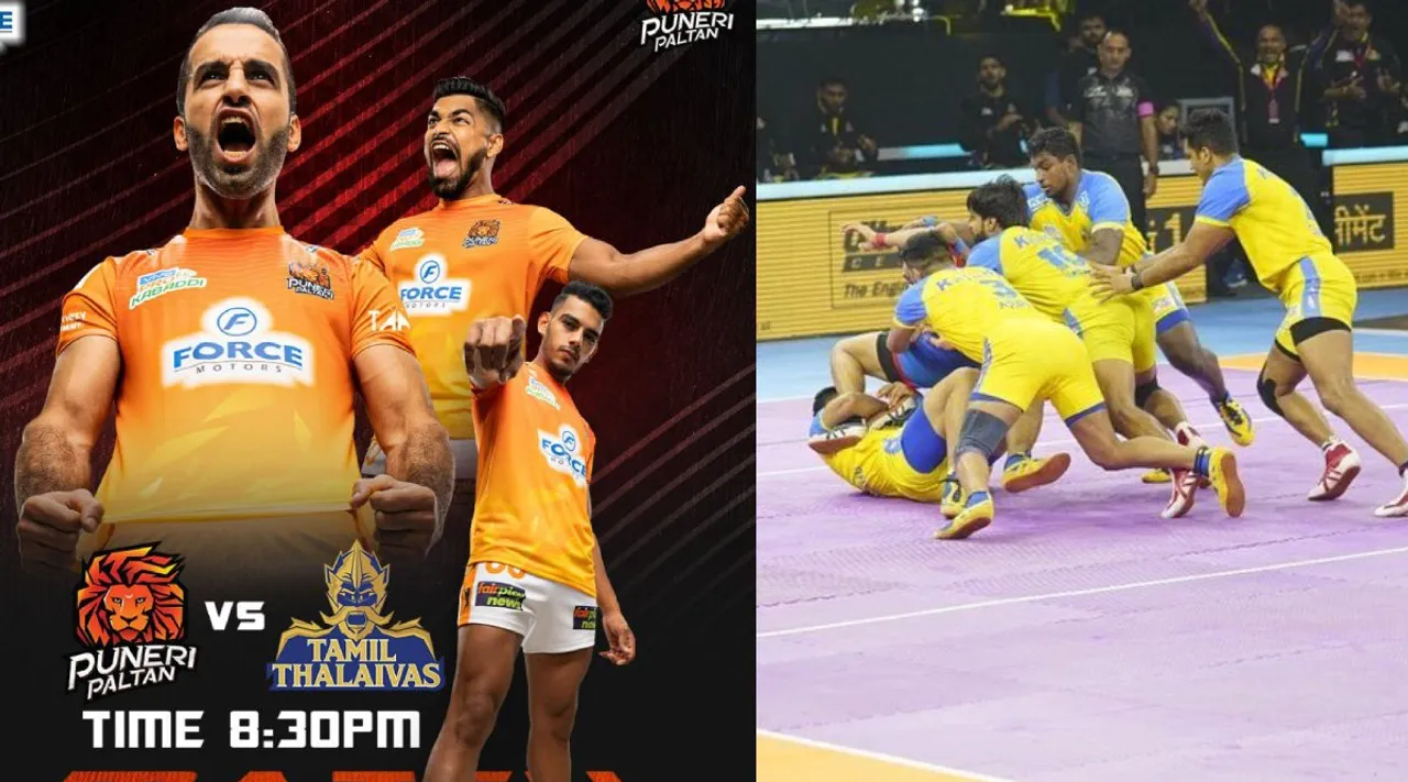 Puneri Paltan vs Tamil Thalaivas, Semifinal 2; head-to-head, form in tamil