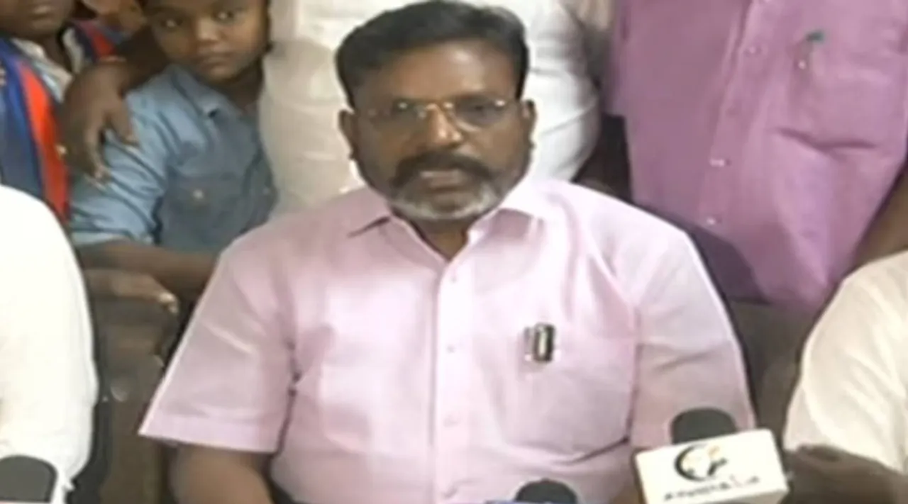 Namma School Foundation, Namma School Foundation Chairman will change, Thirumavalavan, VCK, நம்ம ஸ்கூல் பவுண்டேஷன், திருமாவளவன், விசிக