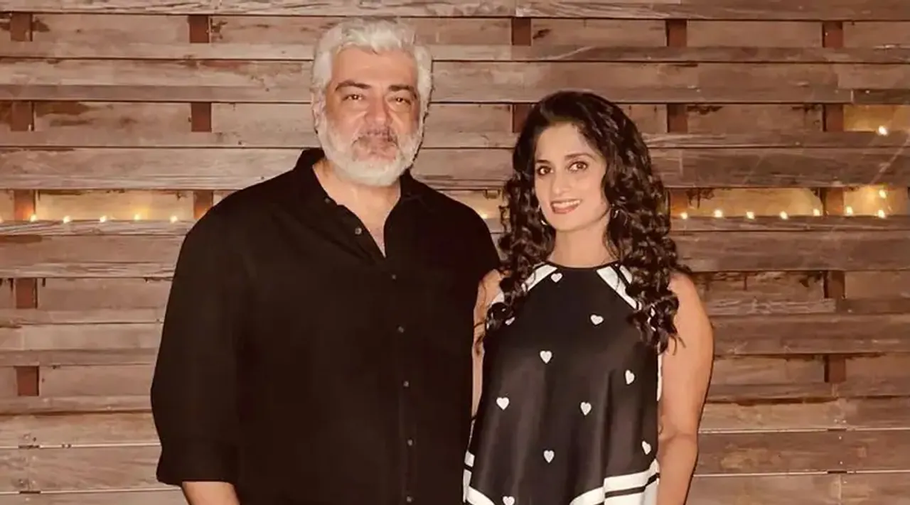 அஜித் வீட்டில் அடுத்த ஹீரோயின் ரெடி: மனைவி- மகளுடன் புத்தாண்டு கொண்டாட்டம் போட்டோஸ்