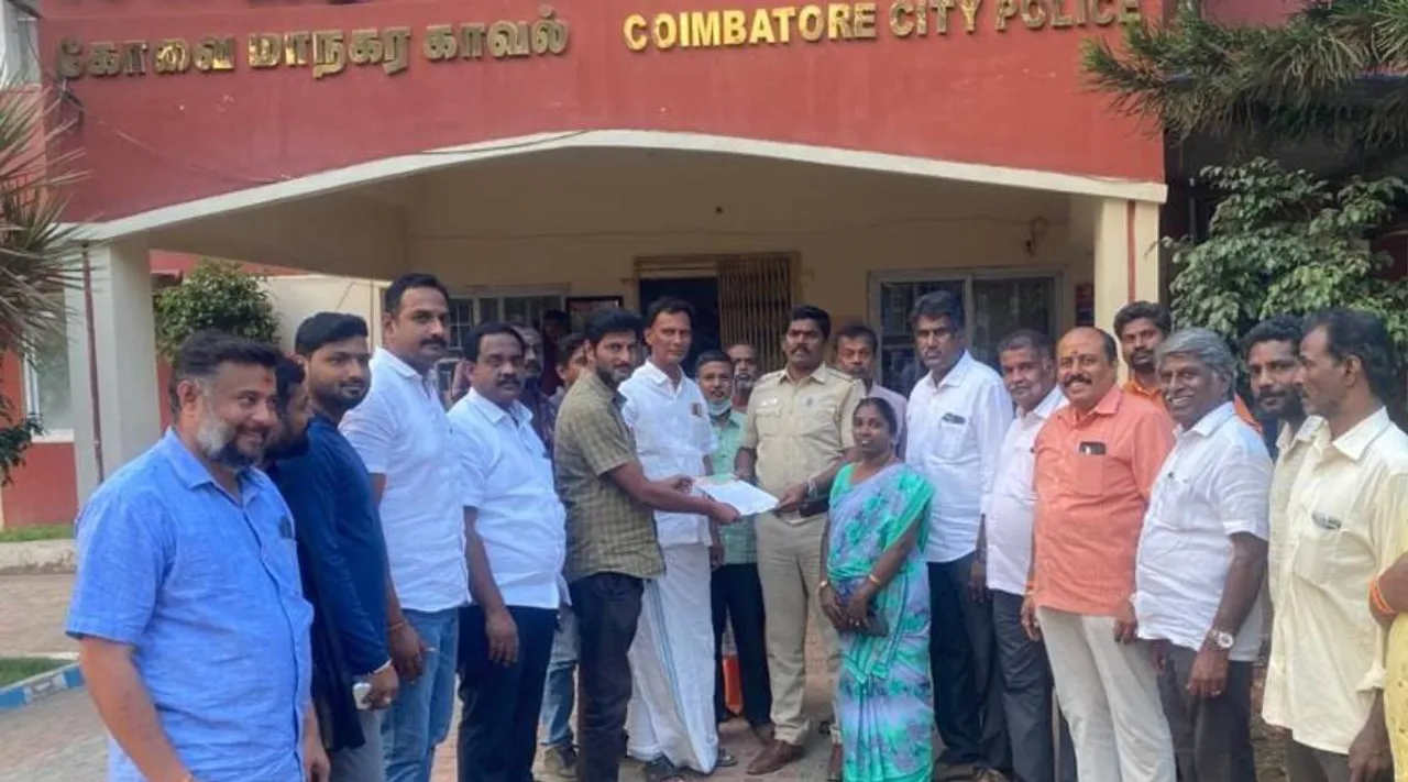 BJP, Coimbatore, Coimbatore BJP, Coimbatore BJP functionaries police complaint, Tamilandu news, latest tamil news, Annamalai