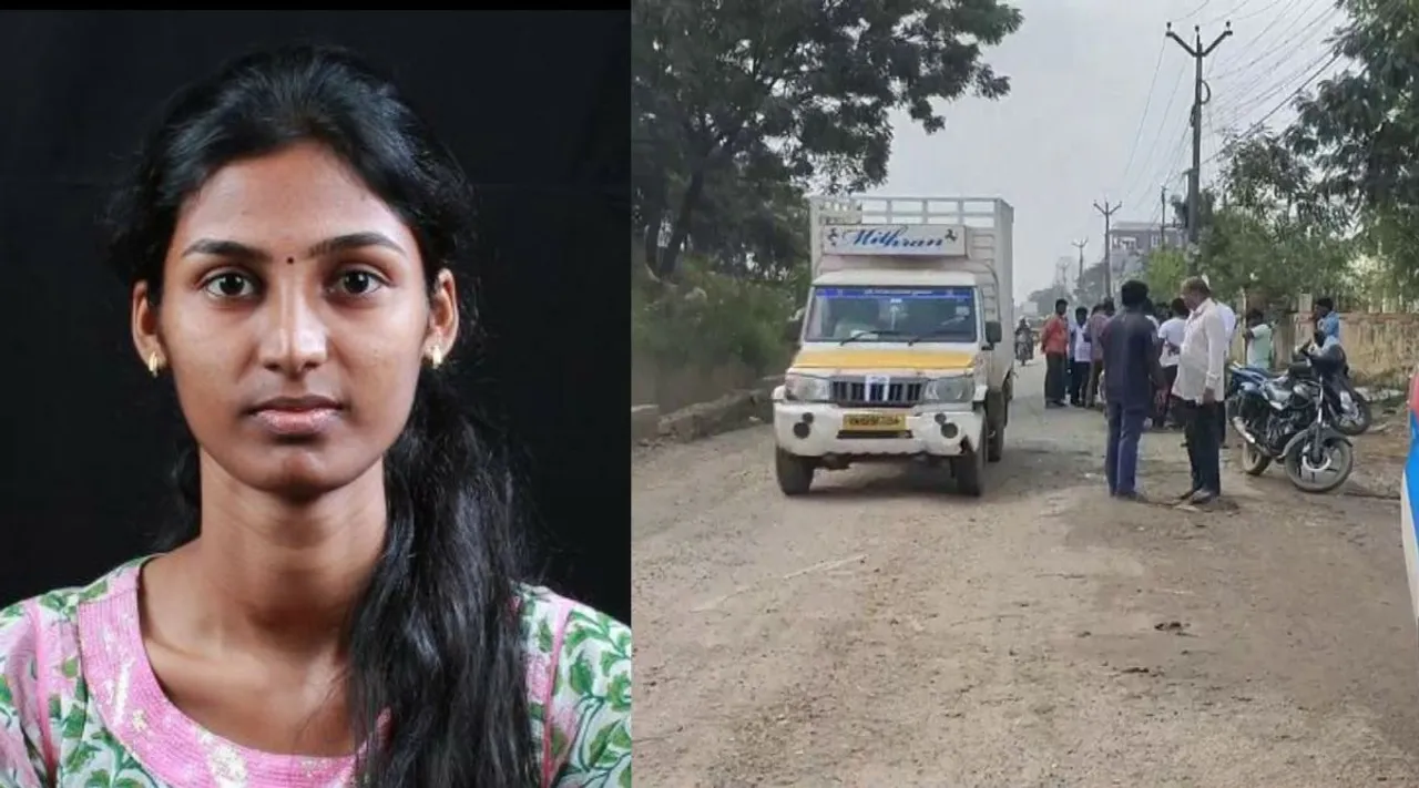 சென்னையில் விபத்து: டூவீலரில் பயணித்த சோகோ நிறுவன இளம் பெண் என்ஜினீயர் பலி