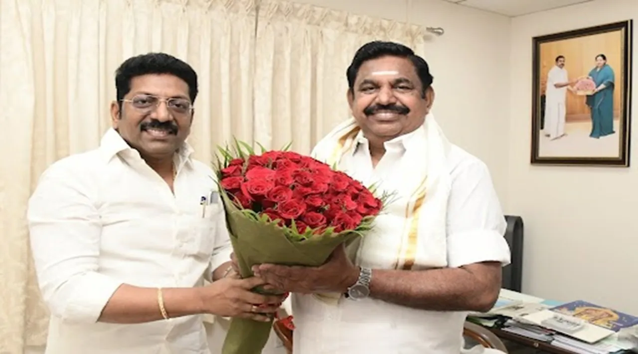 Former MLA Saravanan Joins AIADMK