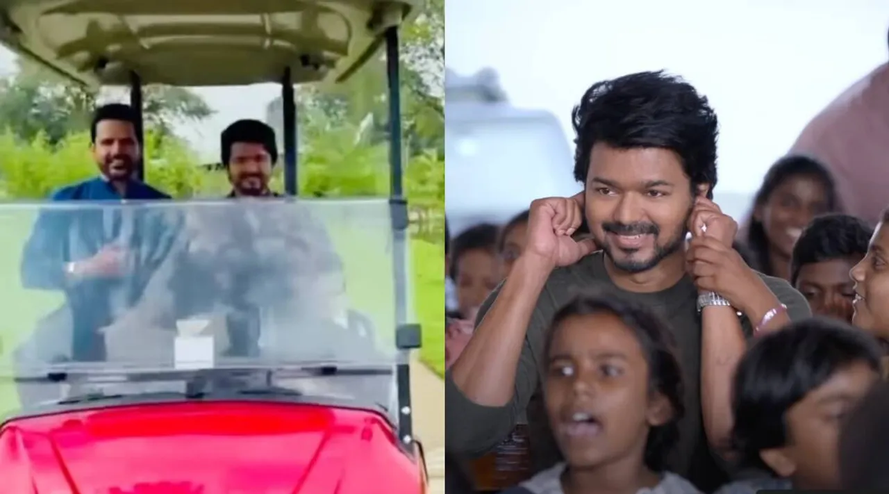 'பாக்ஸ் ஆபீஸ் கிங் தளபதி': விஜயுடன் நடிகர் ஷாம் வீடியோ