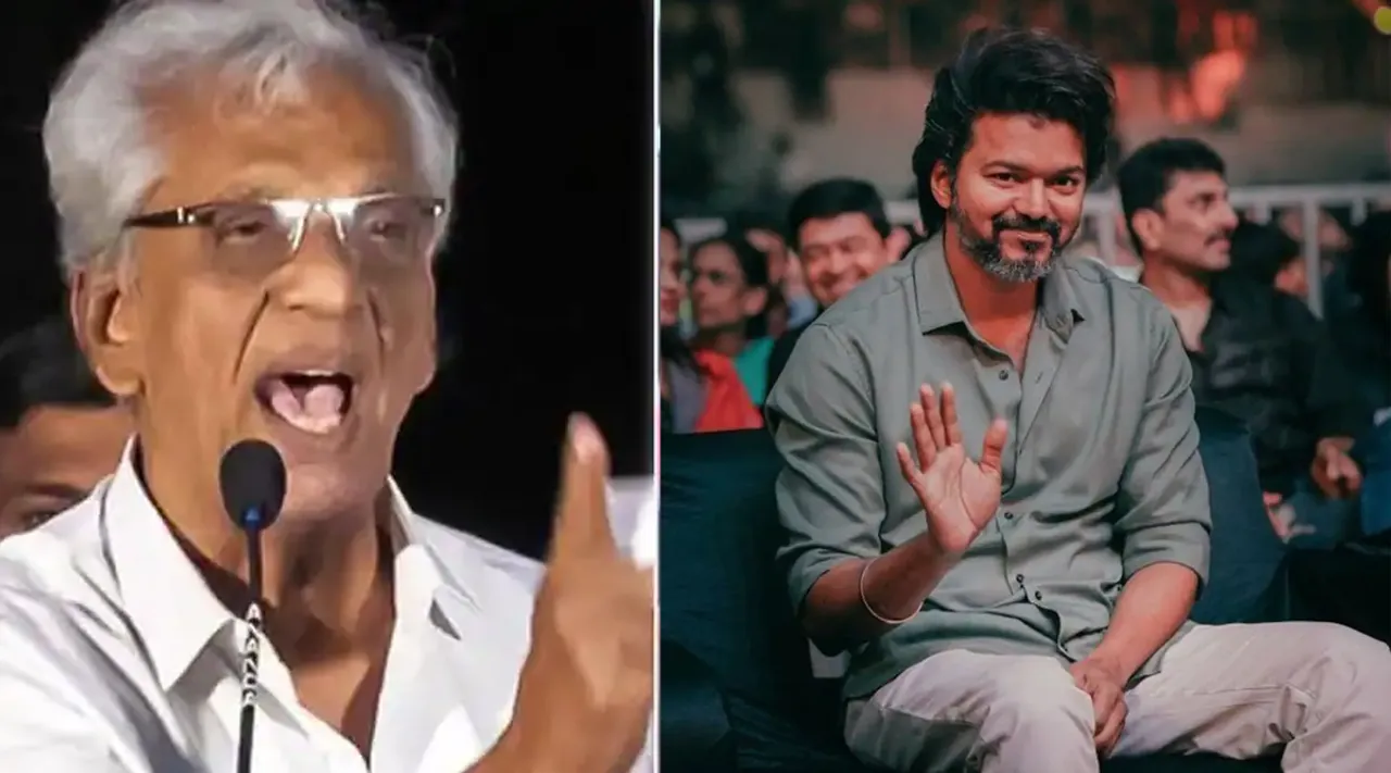 'மெர்சல் பட தயாரிப்பாளரை அப்புறம் காணோமே... பிறகு எப்படி விஜய் நம்பர் ஒன்?' காய்ச்சி எடுத்த கே. ராஜன்