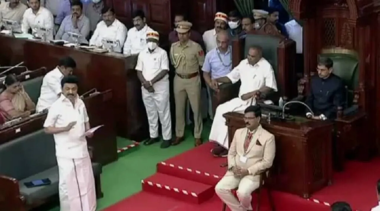ஆளுனருடன் சட்டமன்றம் வந்த விருந்தினர் மீது உரிமை மீறல் பிரச்சனை