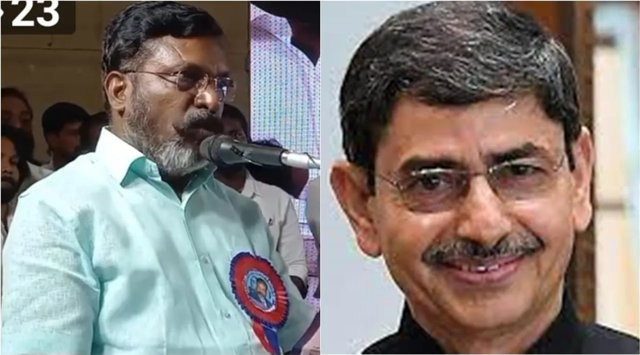 Thirumavalavan arrested for trying to lay siege to Raj Bhavan in Chennai