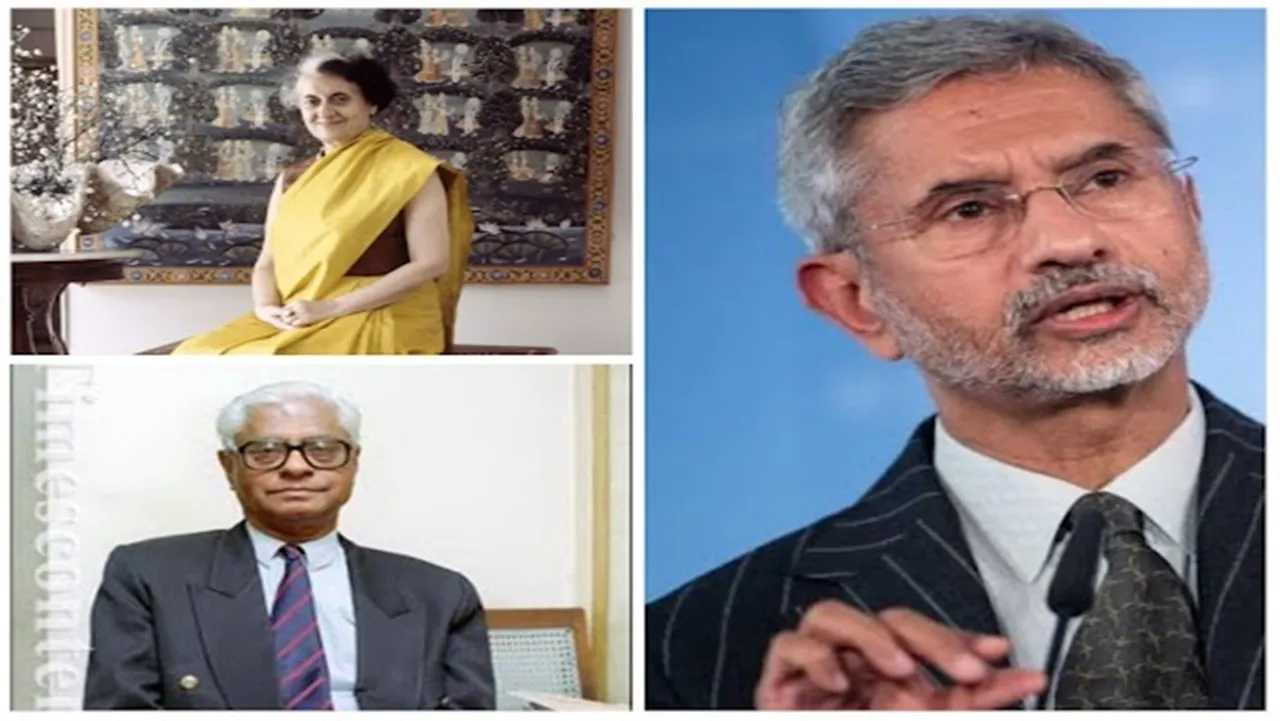 Indira Gandhi removed my father as Union Secretary he was superseded during Rajiv Gandhis time EAM S Jaishankar