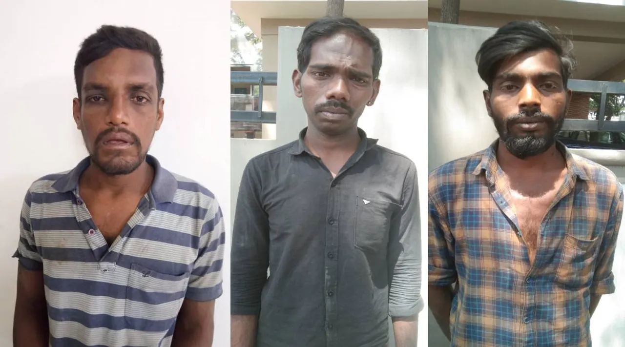 குருவி சுடும் துப்பாக்கி கொண்டு வழிப்பறியில் ஈடுபட முயன்ற 3 பேர் கைது