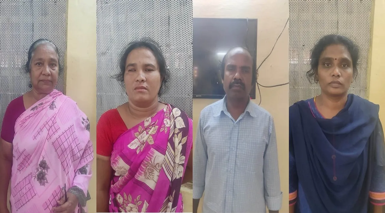 கடலூரில் வறுமையில் வாடும் குழந்தைகளை வாங்கி விற்ற கும்பல்; 4 பேர் கைது
