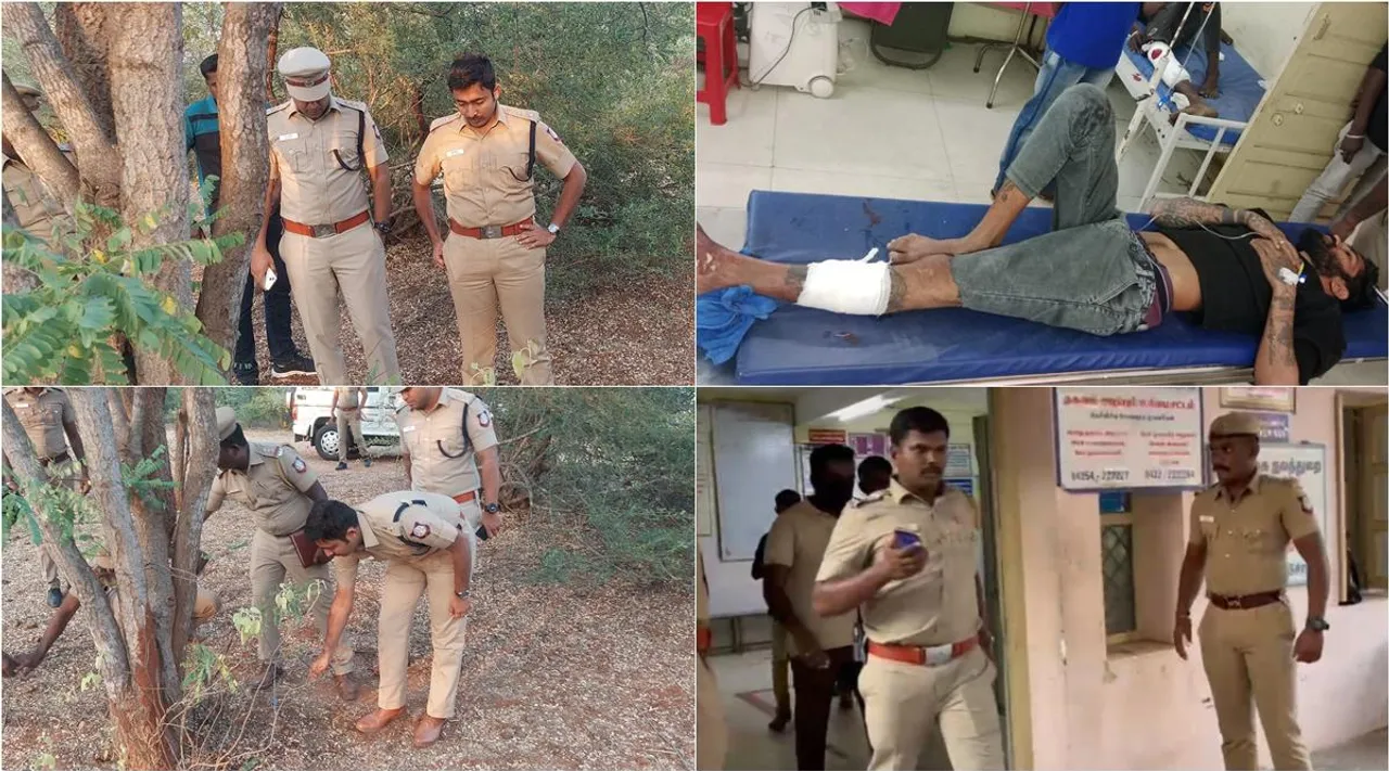 கோவை கோர்ட் அருகே கொடூரக் கொலை: குற்றவாளிகளை சுட்டுப் பிடித்த போலீஸ்