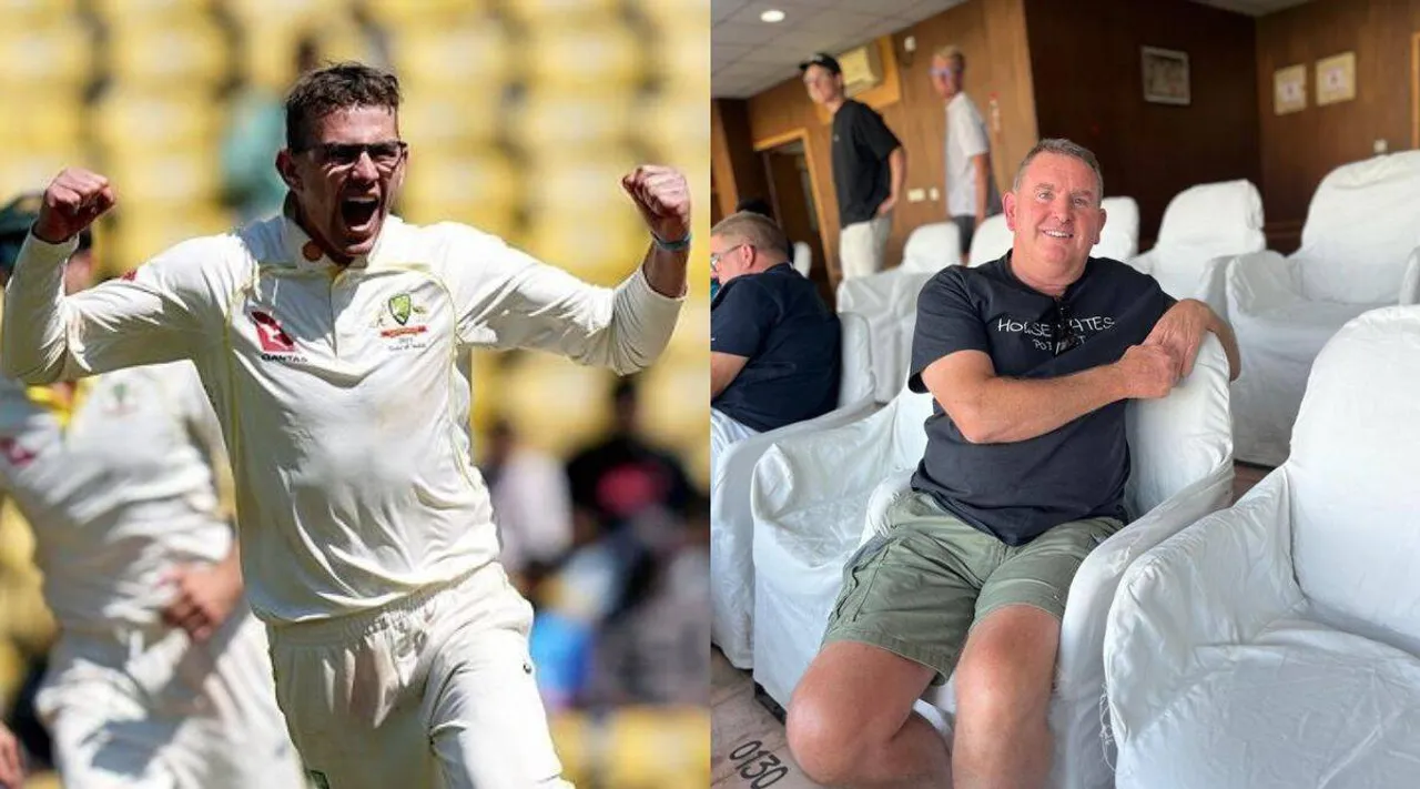 Ind vs Aus 1st test Todd Murphy’s family travelled to watch him make debut Tamil News