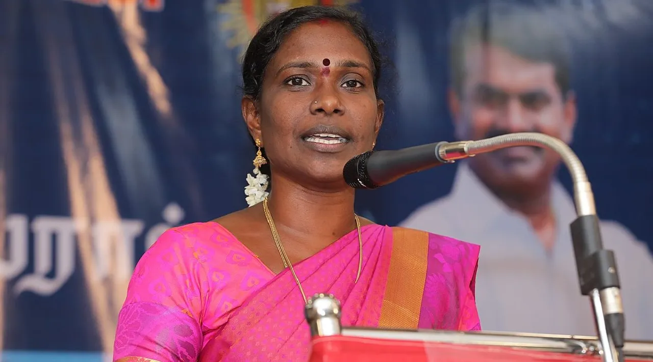 Naam Tamilar katchi Kaliammal; 2 DMK members arrested for throwing liquor bottles Tamil News