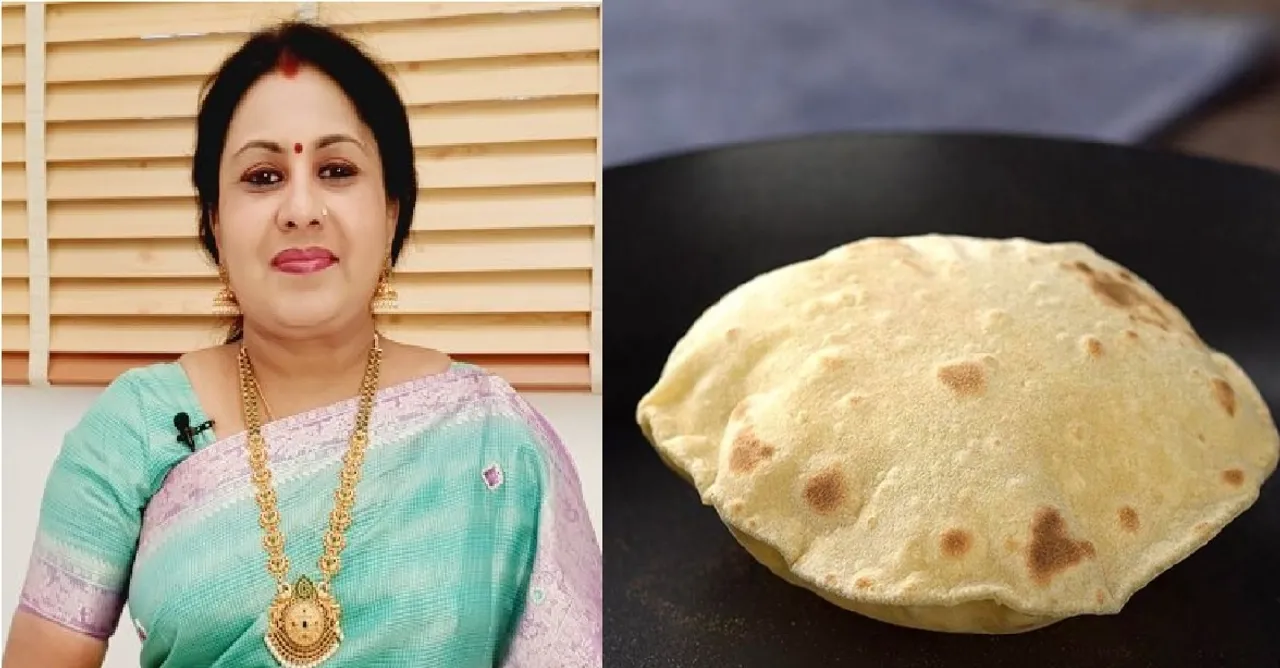 அனிதா குப்புசாமி செய்யும் ஸ்பெஷல் சப்பாத்தி: இதுதான் அந்த ரகசிய ரெசிபி