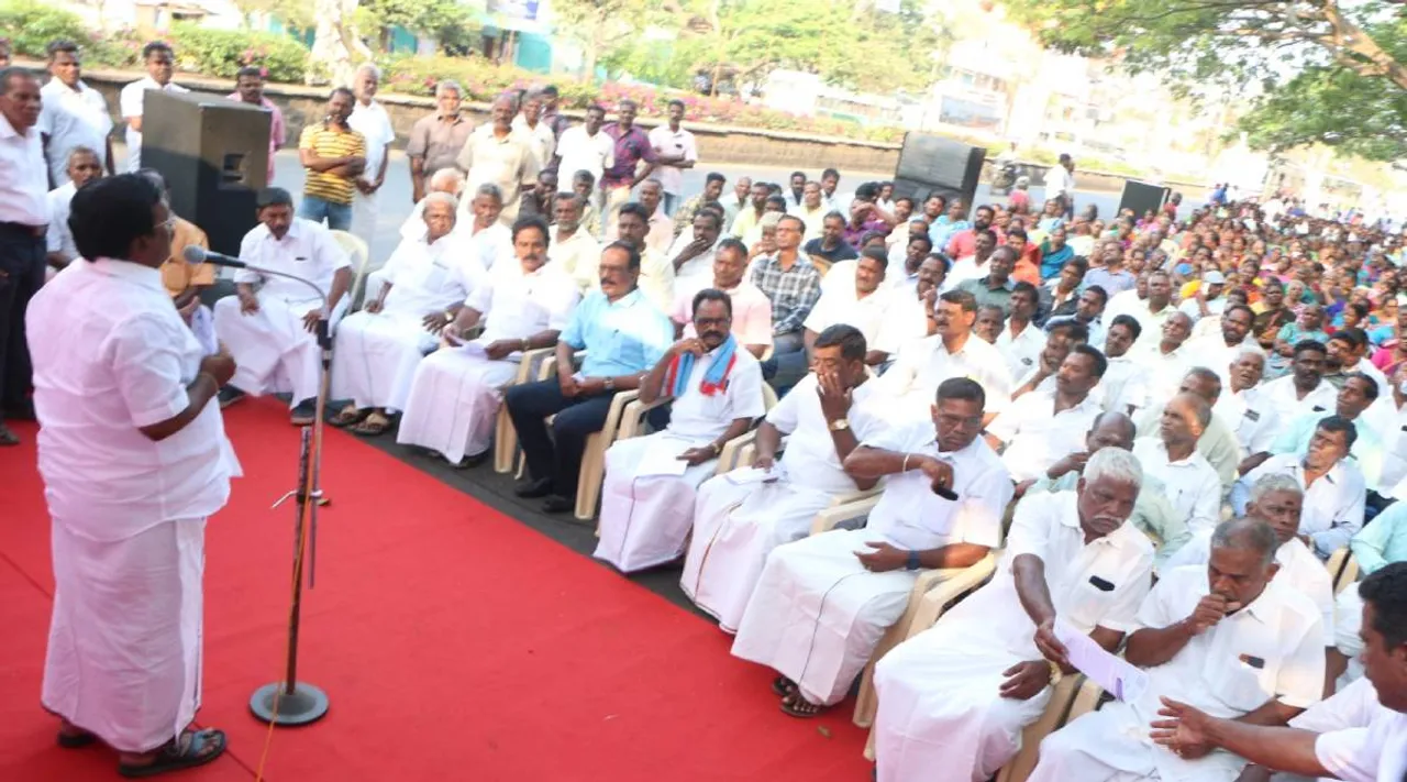 மீனவர்களுக்கு பாதிப்பு ஏற்படுத்தினால் தி.மு.க வேடிக்கை பார்க்காது: புதுச்சேரி எம்.எல்.ஏ சிவா பேச்சு