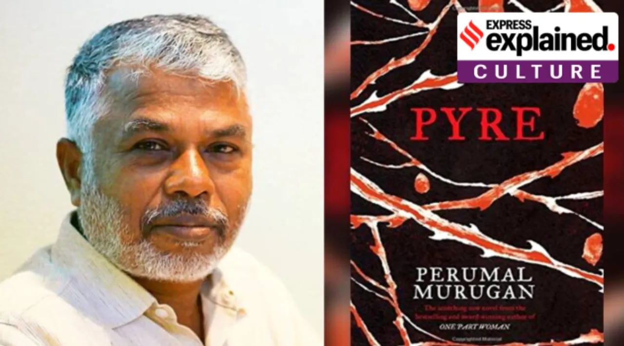 Who is Perumal Murugan, pyre, Pookkuzhi, novel, biography, booker prize, புக்கர் பரிசு 2023, புக்கர் பரிசு இறுதிப்பட்டியல், எழுத்தாளர் பெருமாள் முருகன், பூக்குழி நாவல், 2023, what is longlist, prize date, tamil authors, books on caste, current affairs, india news, express explained