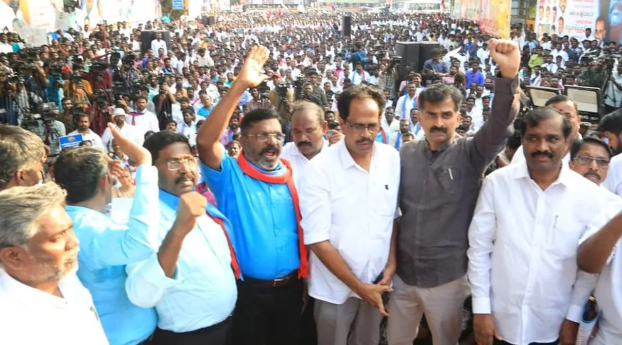 thirumavalavan, velmurugan, dmk, vck, tvk, mk stailin, pmk, dr ramadoss,