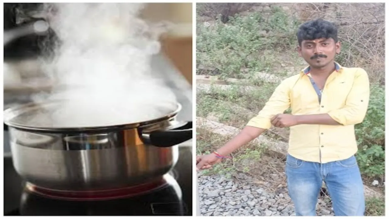 Wife arrested for killing husband by pouring hot water on him in Trichy