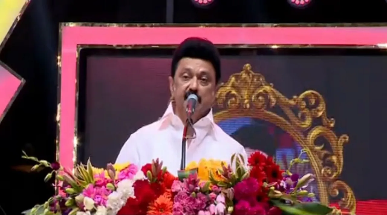 Stalin inaugurated Karunanidhi statue at DMK office in Nagercoil