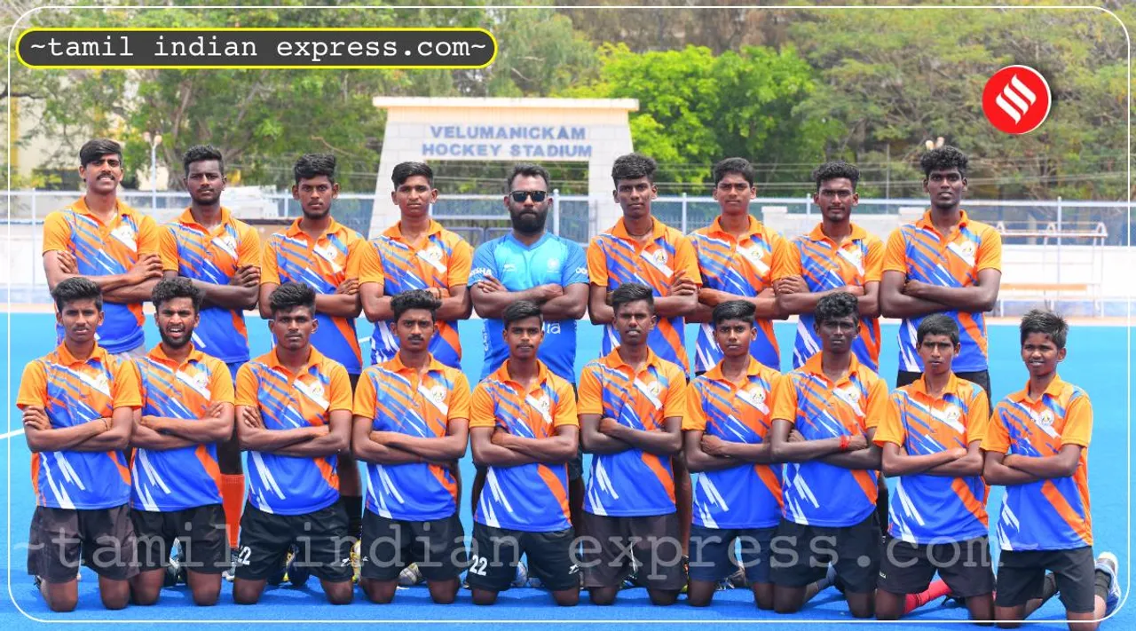 Hockey, Tamilnadu Junior men coach Aravindhan interview in tamil