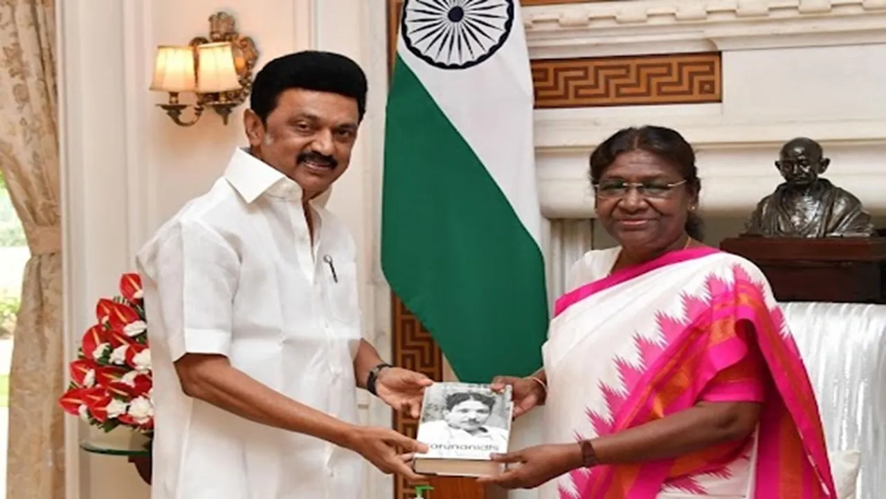 Stalin met President Draupadi Murmu demanding the opening of a hospital named after Karunanidhi