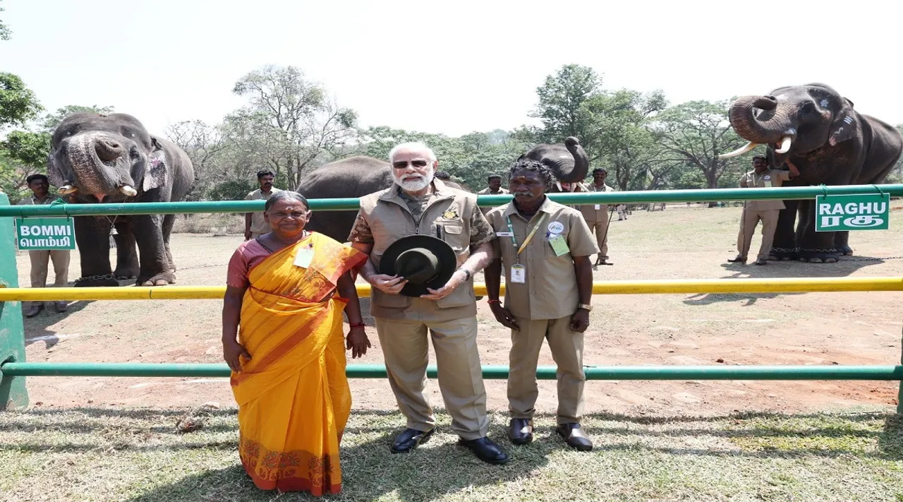 Modi with bomman bellie