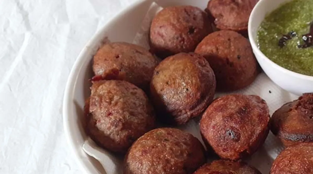 Red Rice palliyaram recipe