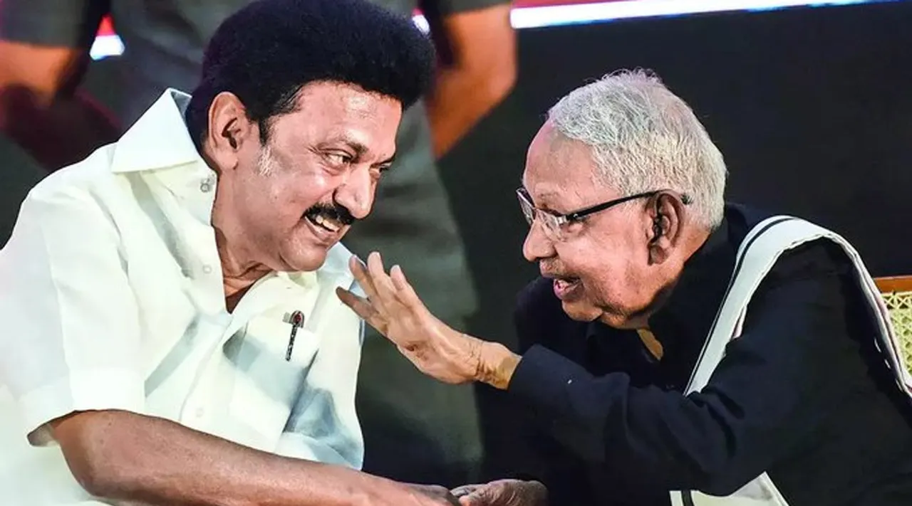 K Veeramani the leader of the DK has said that the protest against the governor will take a multi-faceted form