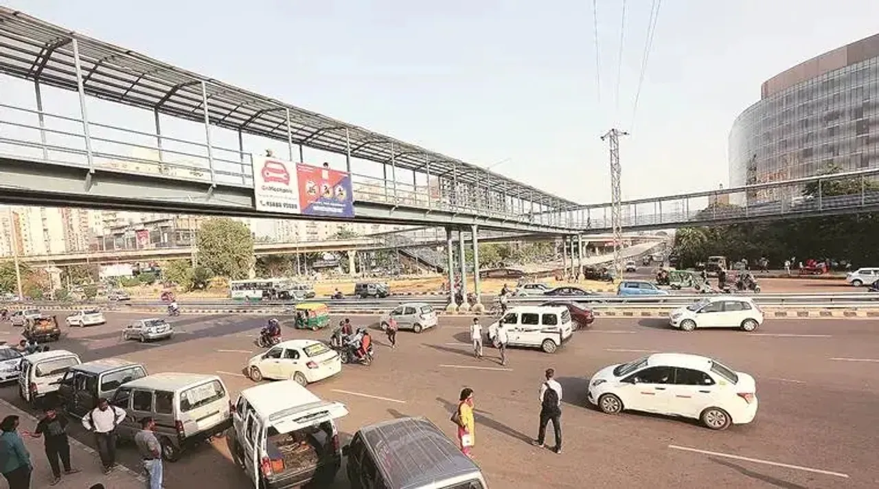 over bridge