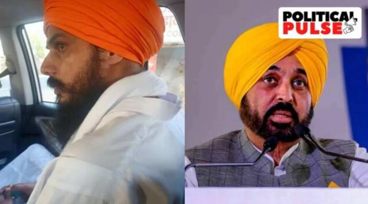 amritpal, pro khalistan, Waris Punjab De chief Amritpal Singh, aam aadmi party, Amit Shah, Assam CM Himanta Biswa Sarma, bhagwant mann, punjab politics, BJP, SAD, punjab news, indian express, amritpal manhunt news