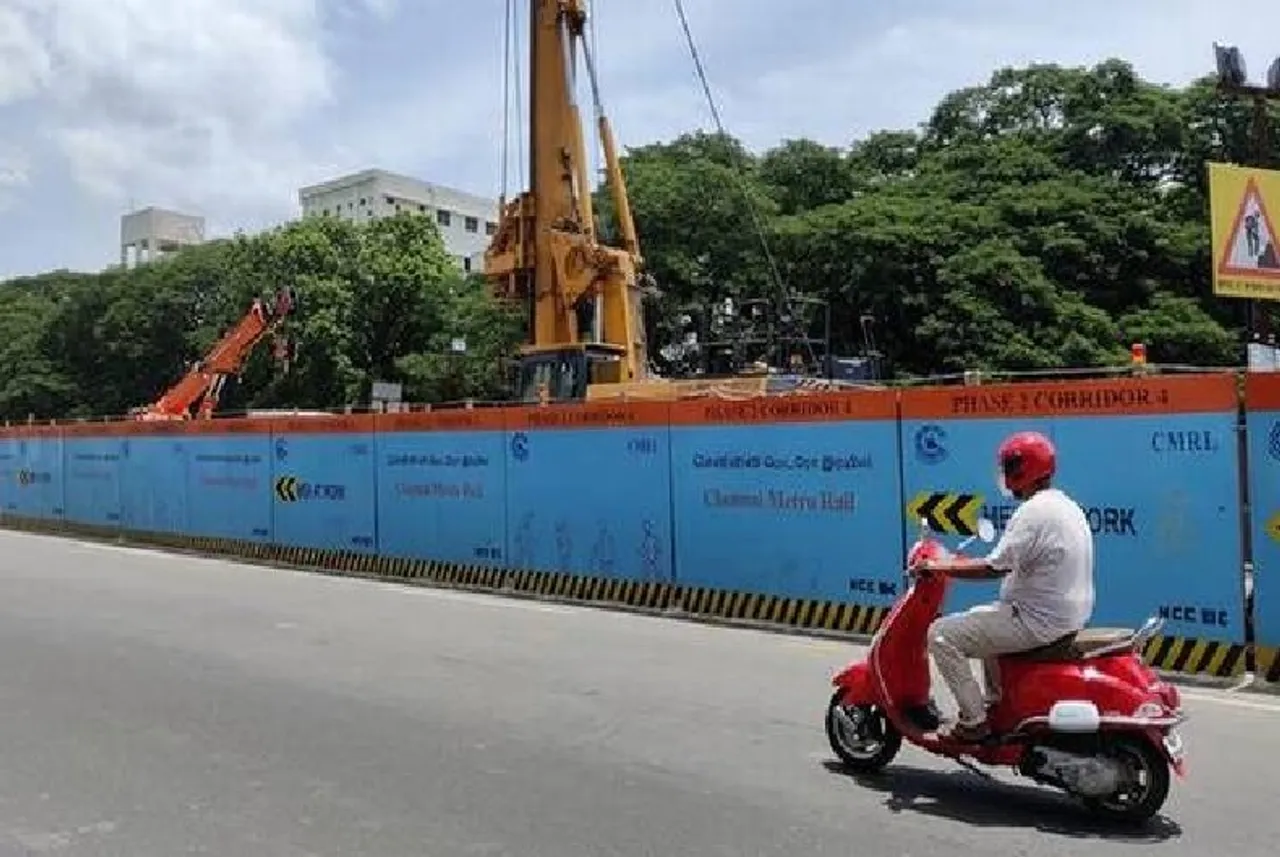மெட்ரோ ரயில் பணிகள்