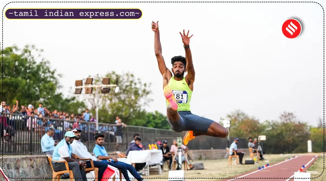 Jeswin Aldrin Long jumper interview in tamil