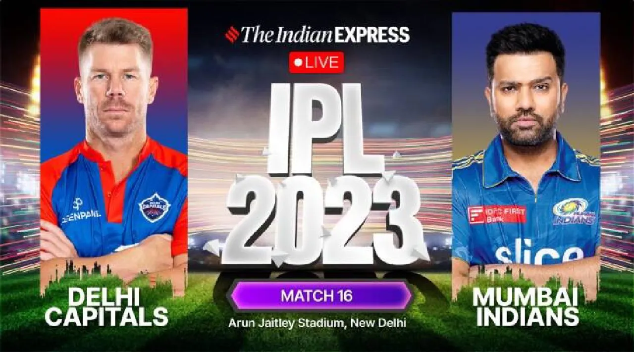 Delhi Capitals (DC) and Mumbai Indians (MI) Tamil News
