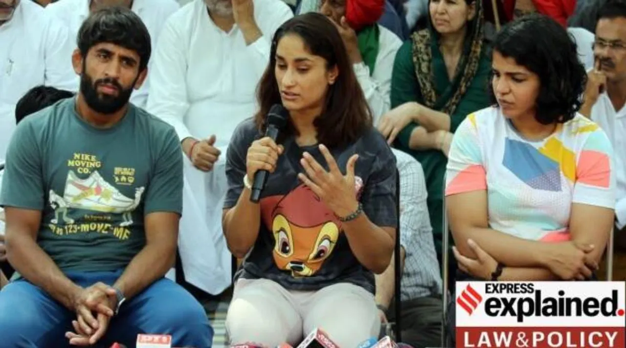 Brij Bhushan Sharan Singh, wrestlers protest, what law says about registering FIR, what to do if police don't file FIR, express explained
