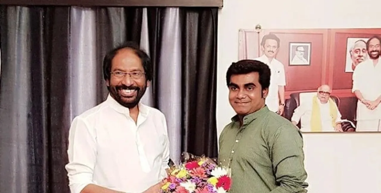 திருச்சி எம்பி சிவா மருமகன்