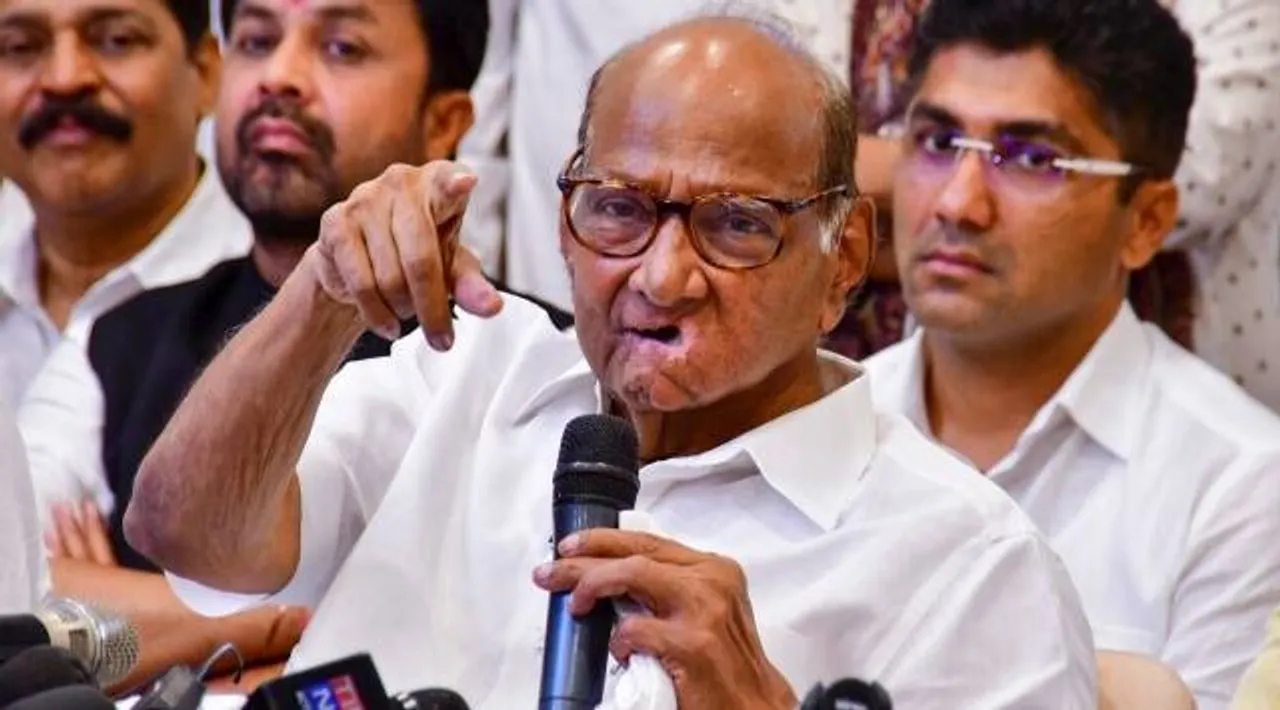 Sharad Pawar hits back at Saamana says those he groomed are shining bright ridicules Prithviraj Chavan