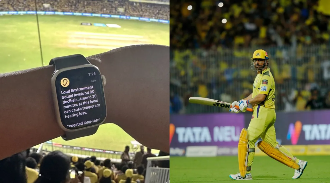 CSK vs DC ipl 2023, MS Dhoni Entry fans sound level hits 100 db at chapauk Tamil News