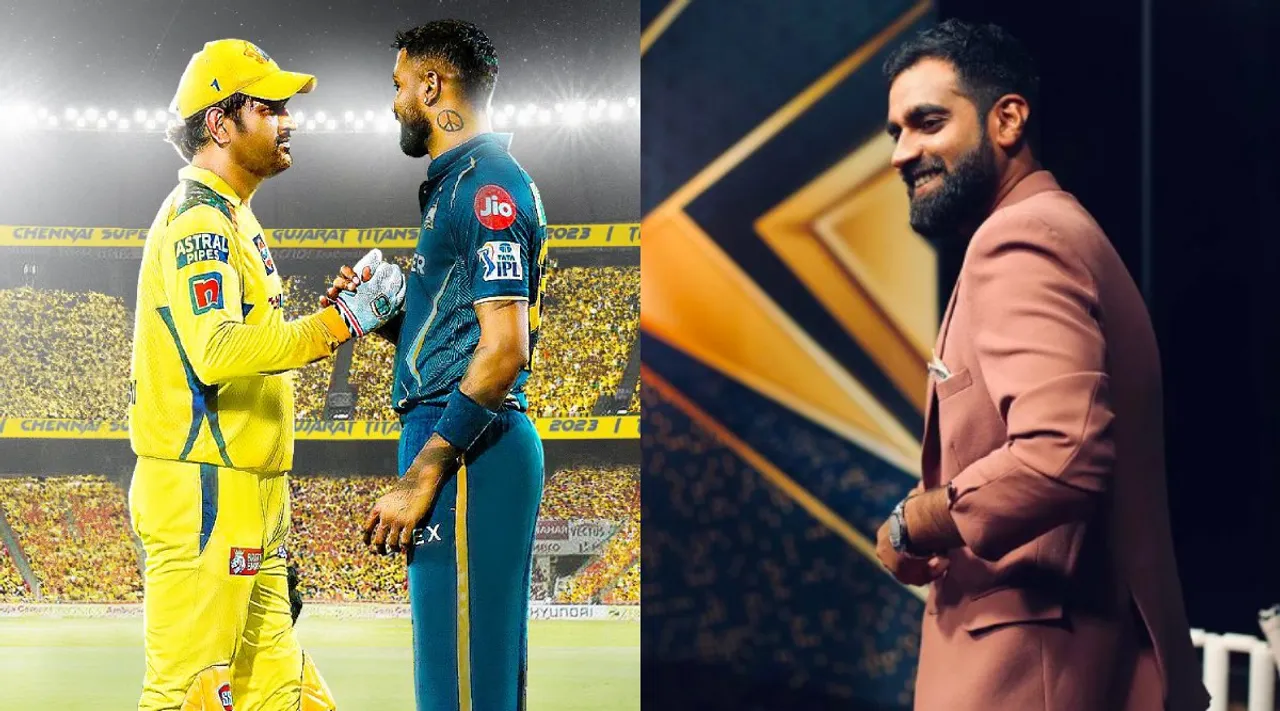 CSK vs GT IPL 2023 Final - pradeep muthu cricket commentator