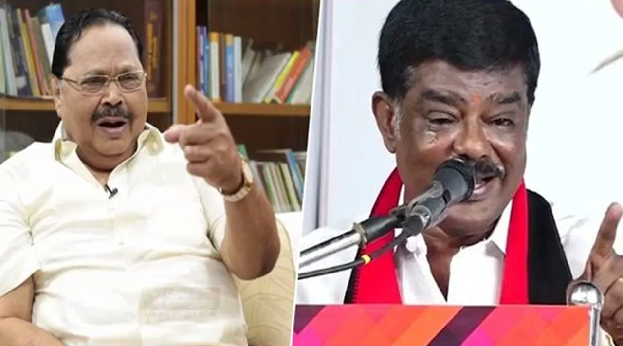 Shivaji Krishnamurthy was permanently expelled from the DMK