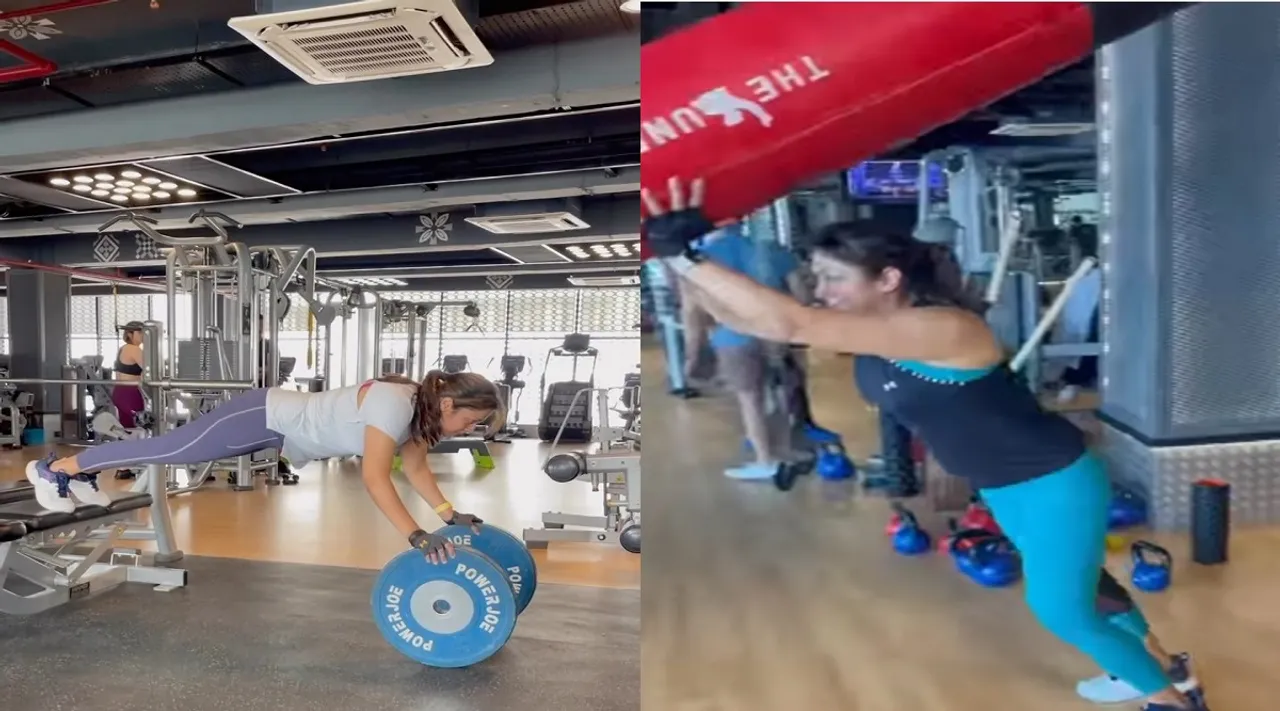 Jyotika gym work out